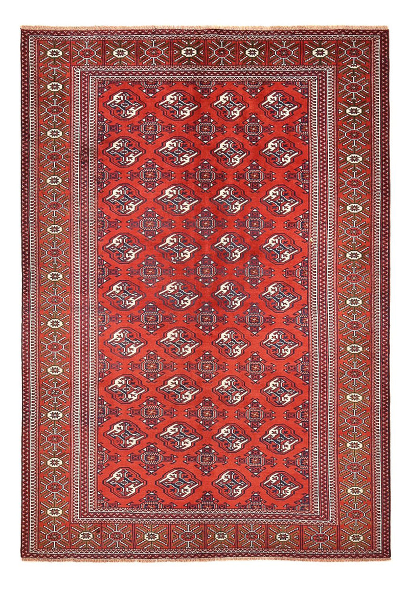 Turkaman tapijt - 273 x 185 cm - rood