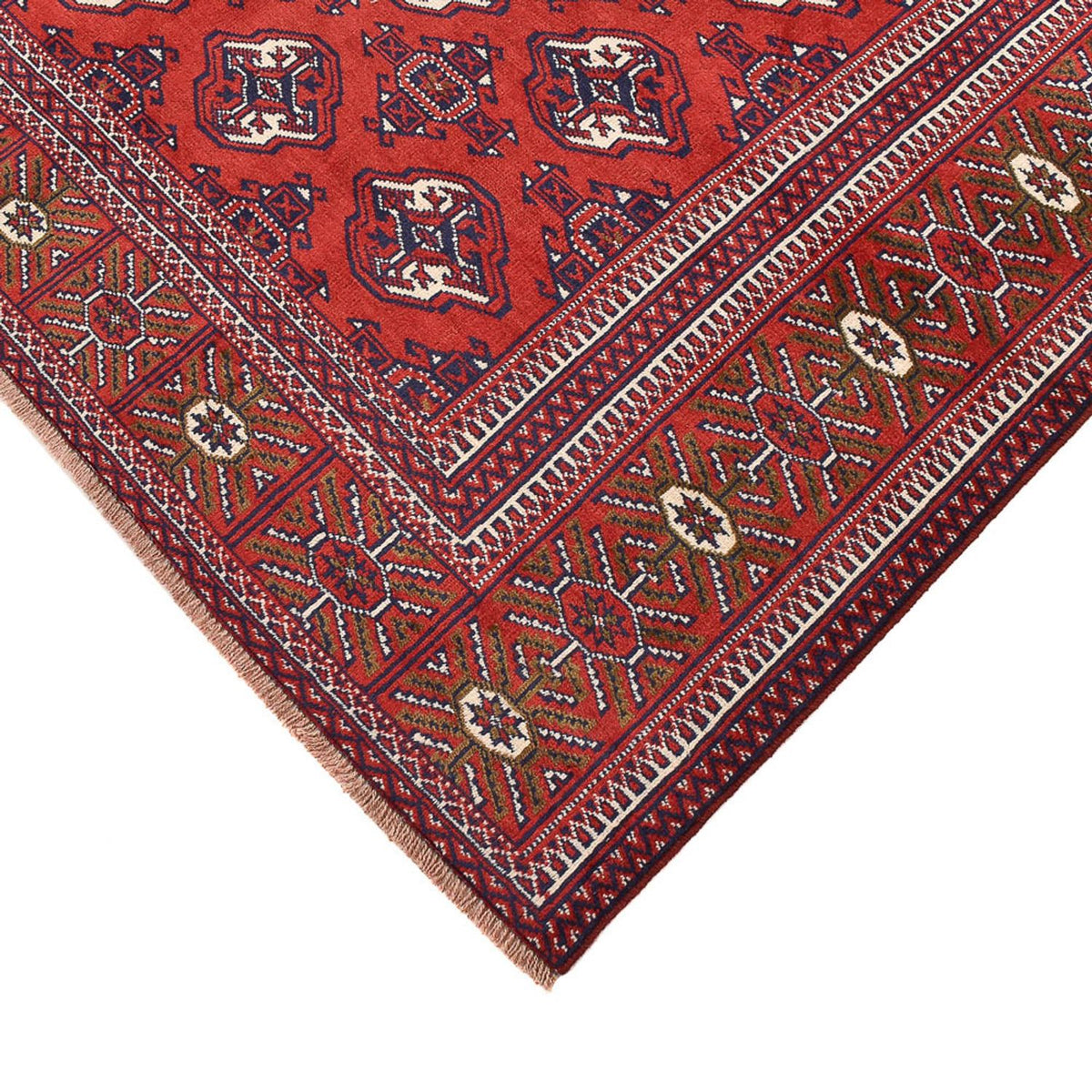 Turkaman tapijt - 273 x 185 cm - rood