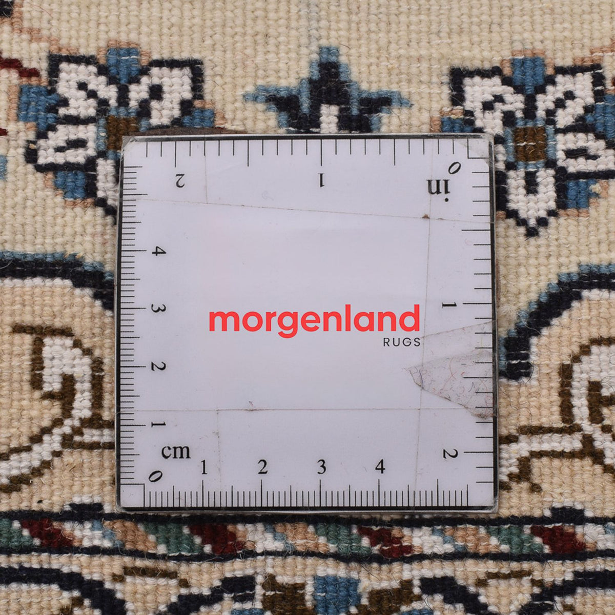 Loper Perzisch tapijt - Nain - Koninklijk - 220 x 91 cm - crème