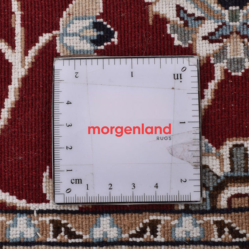 Loper Perzisch tapijt - Nain - Koninklijk - 215 x 90 cm - rood