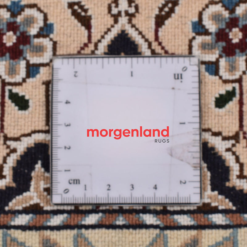 Loper Perzisch tapijt - Nain - Koninklijk - 229 x 81 cm - crème