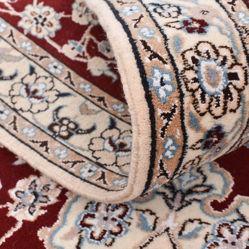 Loper Perzisch tapijt - Nain - Koninklijk - 275 x 93 cm - rood