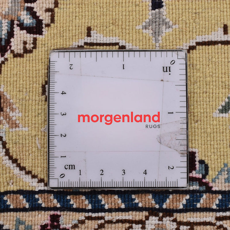 Loper Perzisch tapijt - Nain - Koninklijk - 309 x 61 cm - beige