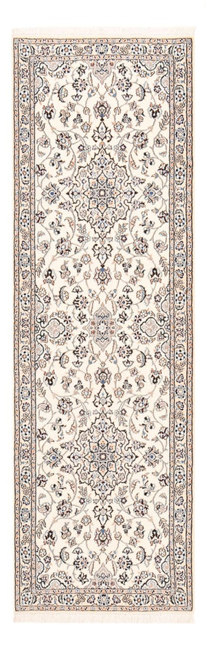 Loper Perzisch tapijt - Nain - Koninklijk - 229 x 70 cm - crème