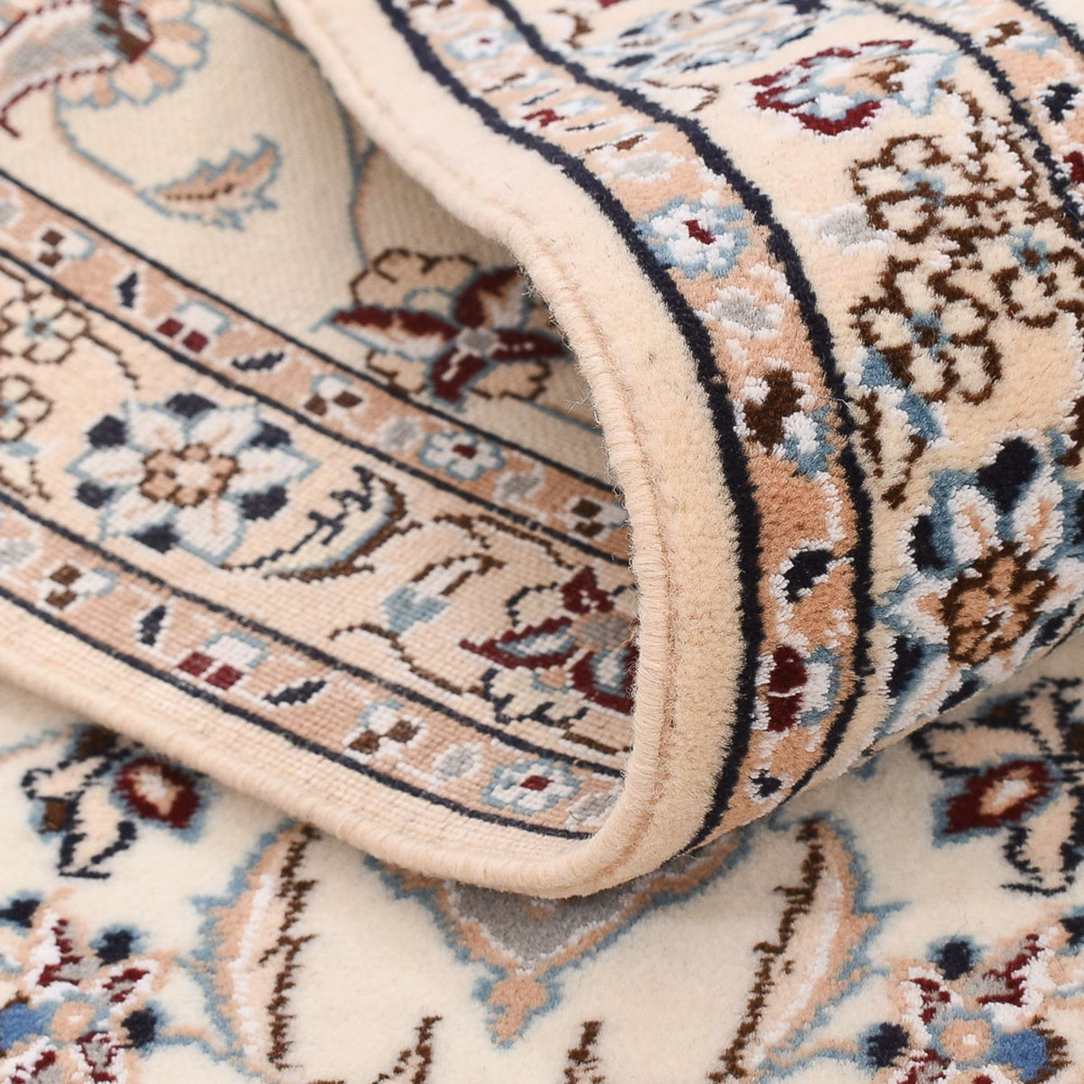 Loper Perzisch tapijt - Nain - Koninklijk - 229 x 70 cm - crème