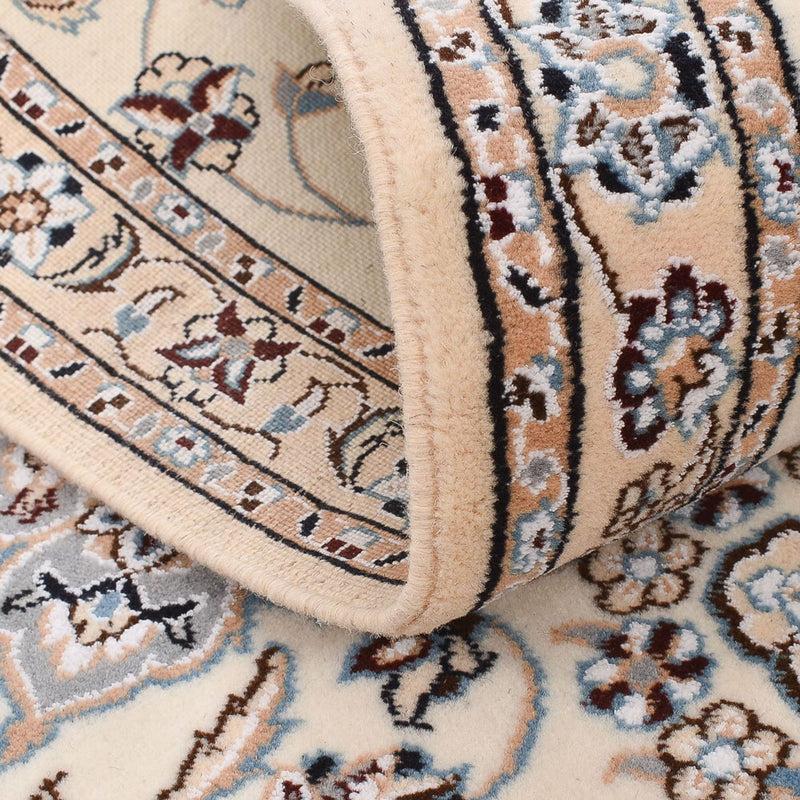 Loper Perzisch tapijt - Nain - Koninklijk - 220 x 70 cm - crème