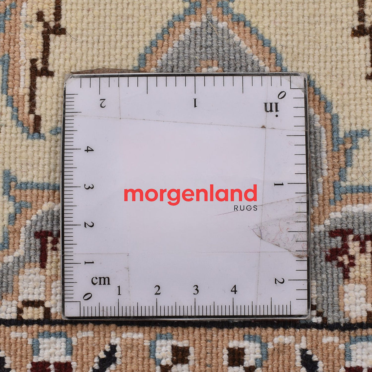 Loper Perzisch tapijt - Nain - Koninklijk - 220 x 70 cm - crème