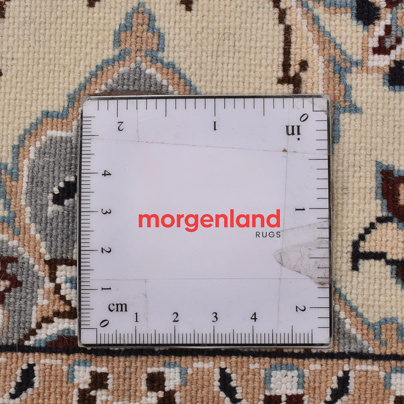 Loper Perzisch tapijt - Nain - Koninklijk - 215 x 71 cm - crème