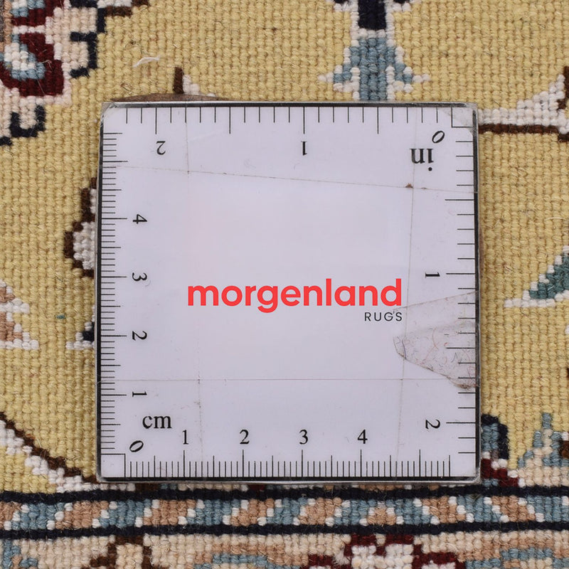 Loper Perzisch tapijt - Nain - Koninklijk - 204 x 60 cm - beige