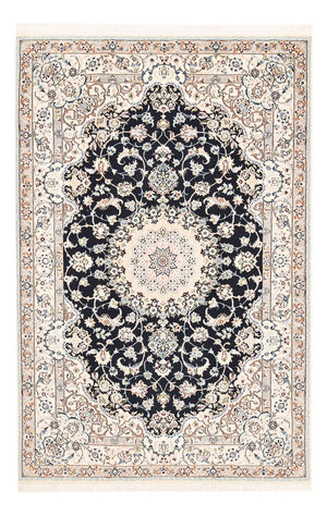 Perzisch tapijt - Nain - Koninklijk - 252 x 164 cm - donkerblauw