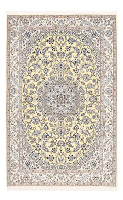 Perzisch tapijt - Nain - Koninklijk - 210 x 132 cm - beige