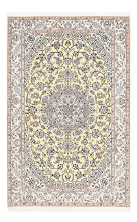 Perzisch tapijt - Nain - Koninklijk - 210 x 132 cm - beige