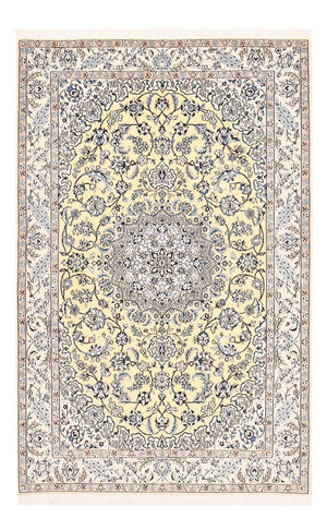 Perzisch tapijt - Nain - Koninklijk - 210 x 132 cm - beige