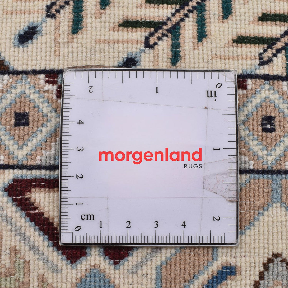 Perzisch tapijt - Nain - Koninklijk - 219 x 155 cm - lichtblauw