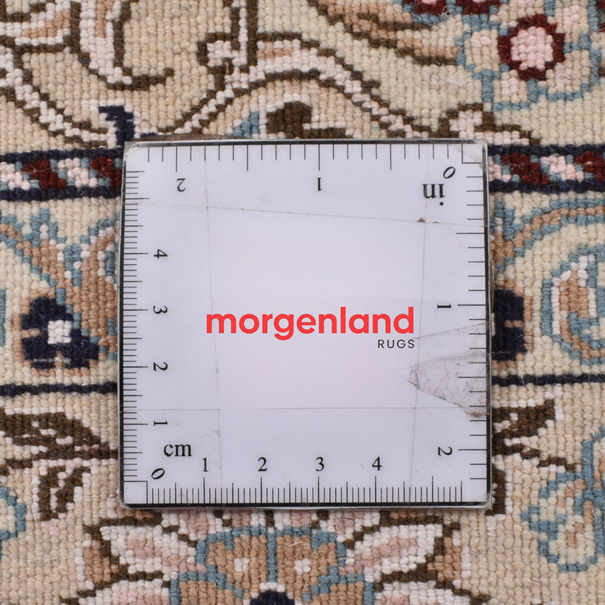 Perzisch tapijt - Nain - Koninklijk - 196 x 130 cm - crème