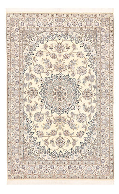 Perzisch tapijt - Nain - Koninklijk - 207 x 127 cm - beige