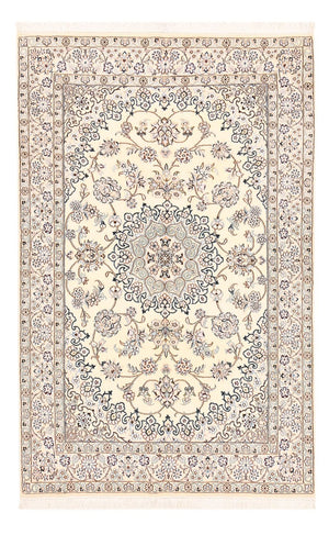 Perzisch tapijt - Nain - Koninklijk - 207 x 127 cm - beige