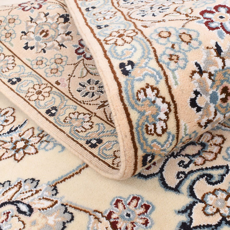 Perzisch tapijt - Nain - Koninklijk - 207 x 127 cm - beige