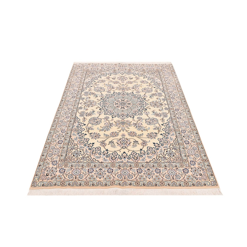 Perzisch tapijt - Nain - Koninklijk - 207 x 127 cm - beige