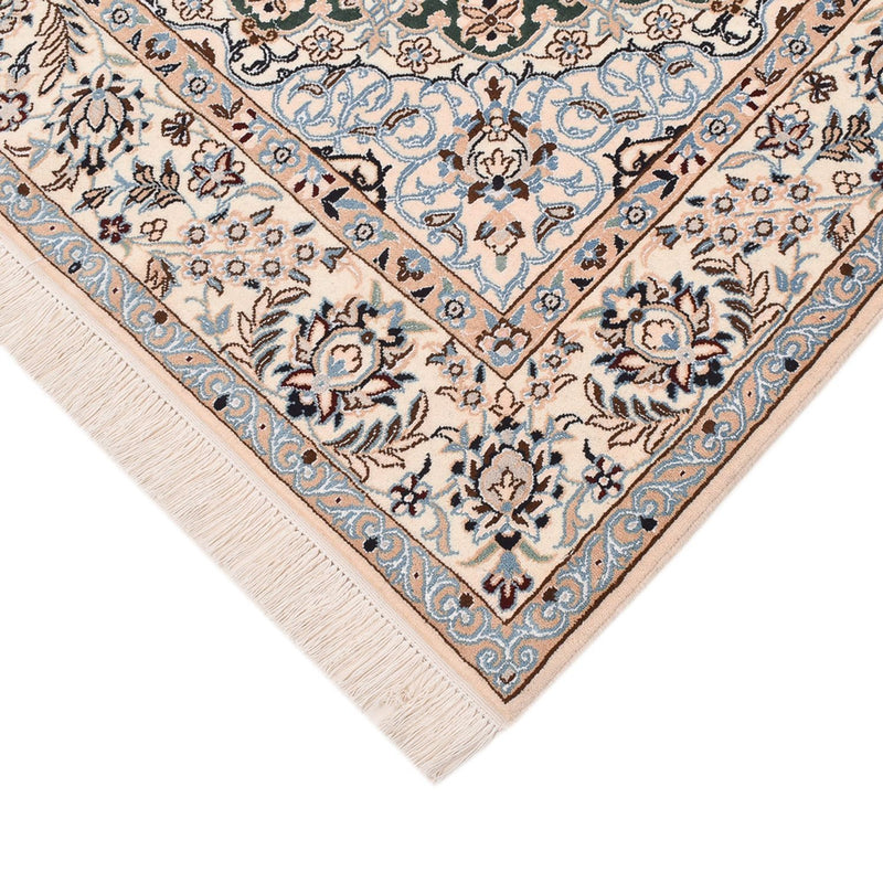 Perzisch tapijt - Nain - Koninklijk - 255 x 159 cm - donkergroen