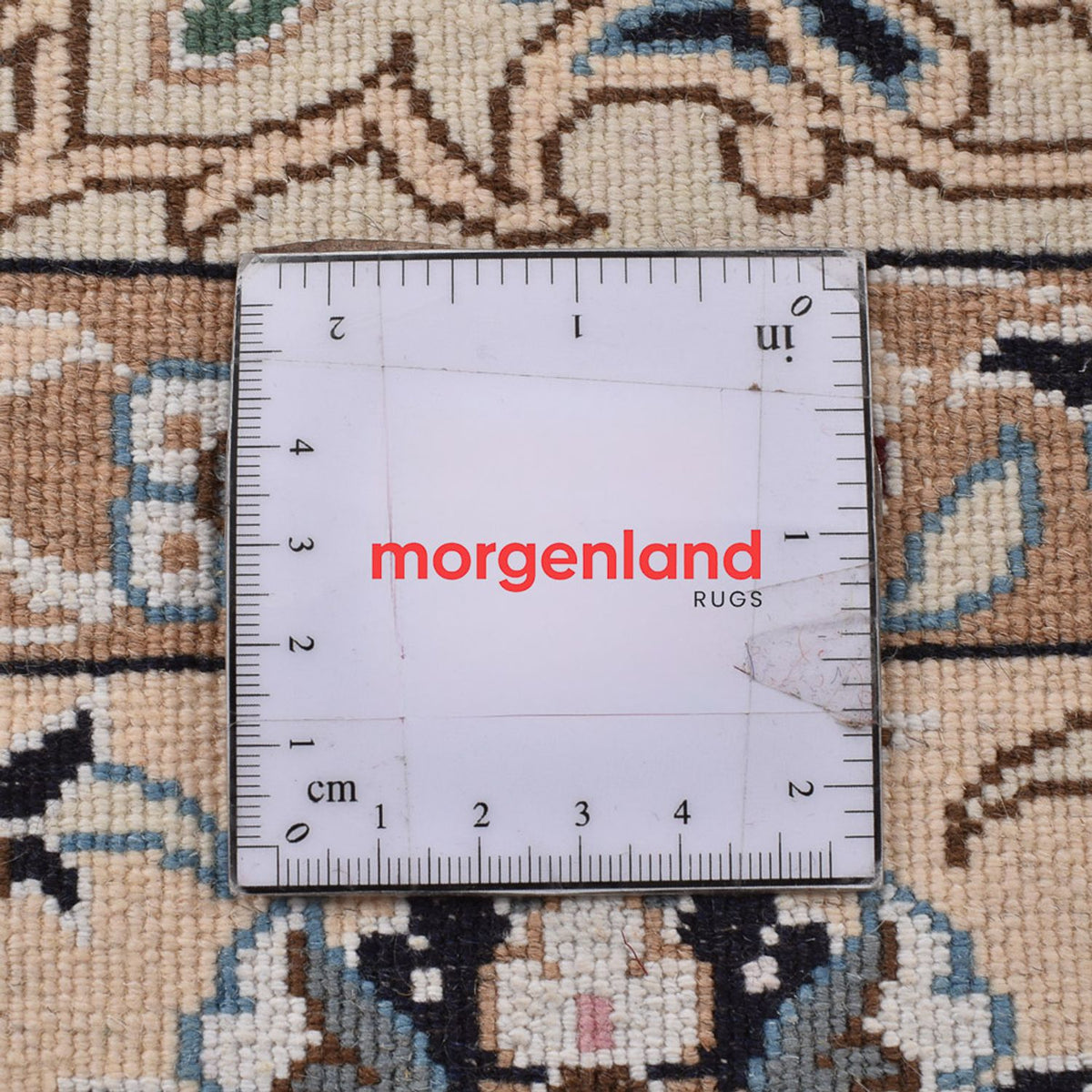 Perzisch tapijt - Nain - Koninklijk - 201 x 155 cm - blauw