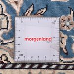 Perzisch tapijt - Nain - Koninklijk - 127 x 90 cm - blauw