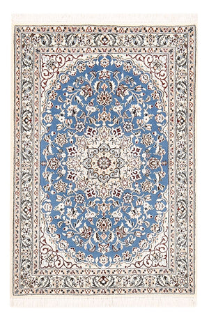 Perzisch tapijt - Nain - Koninklijk - 120 x 80 cm - blauw
