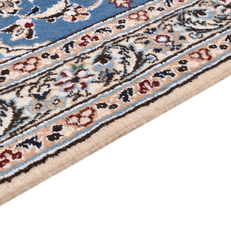 Perzisch tapijt - Nain - Koninklijk - 120 x 80 cm - blauw