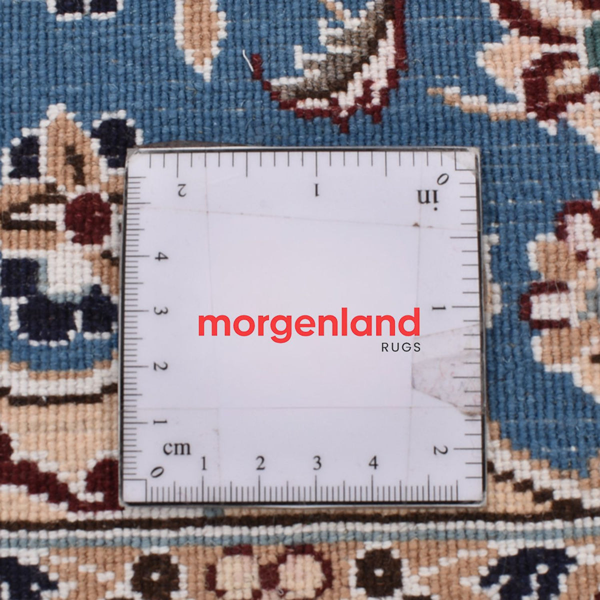 Perzisch tapijt - Nain - Koninklijk - 120 x 80 cm - blauw