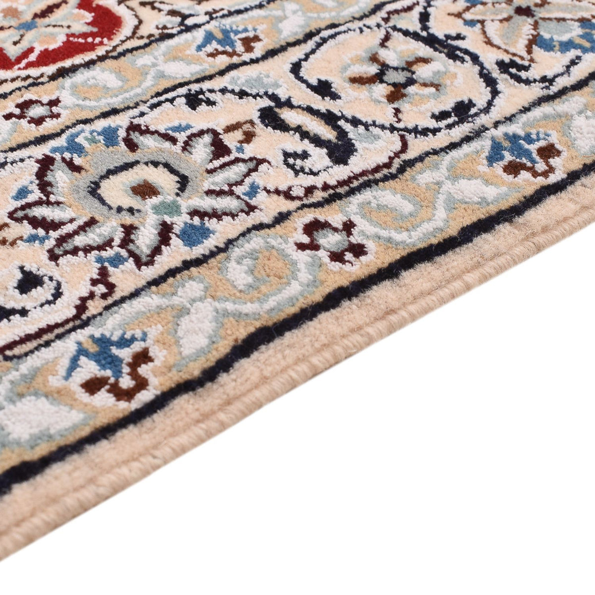 Perzisch tapijt - Nain - Koninklijk - 155 x 105 cm - rood