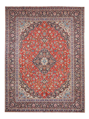 Perzisch tapijt - Keshan - 405 x 303 cm - rood