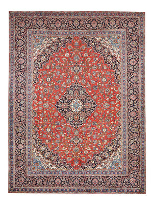 Perzisch tapijt - Keshan - 405 x 303 cm - rood