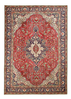 Perzisch tapijt - Tabriz - 363 x 257 cm - rood