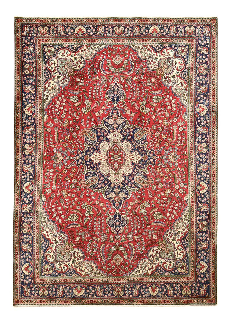 Perzisch tapijt - Tabriz - 363 x 257 cm - rood