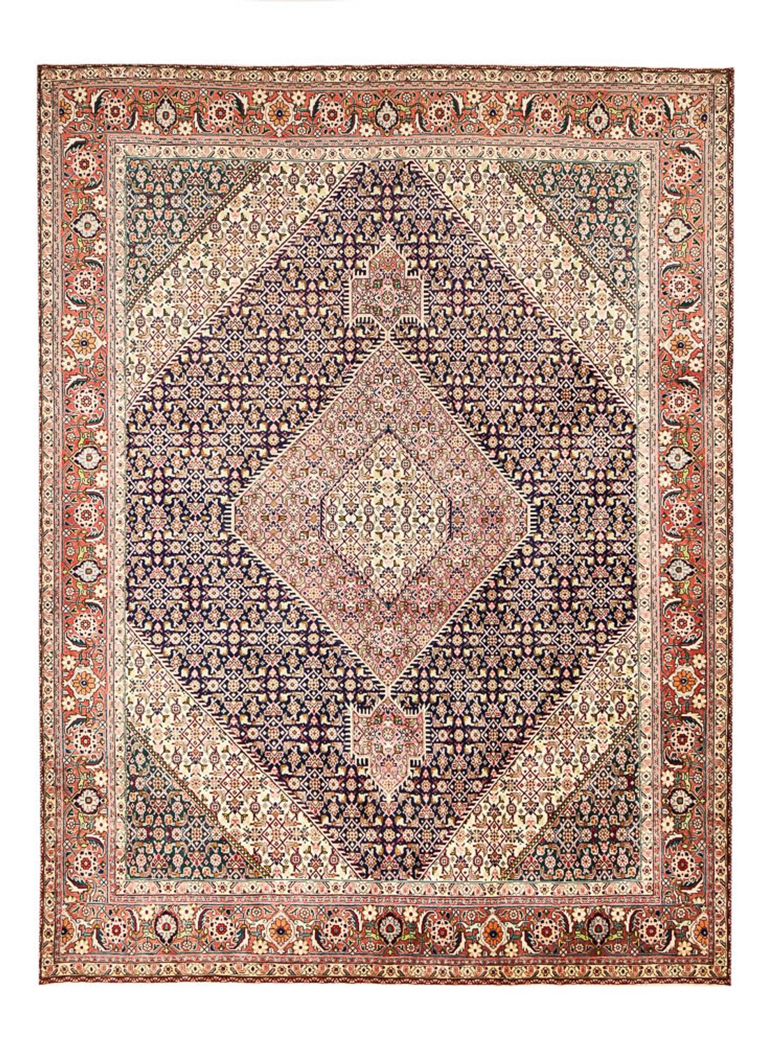 Perzisch tapijt - Tabriz - 387 x 295 cm - donker beige