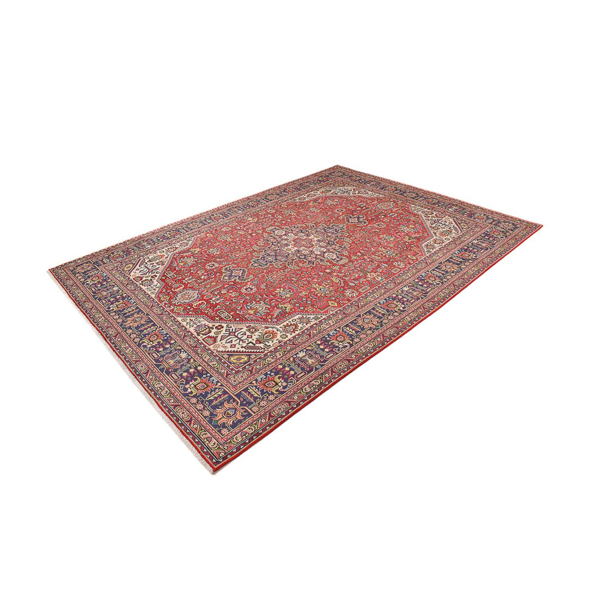Perzisch tapijt - Tabriz - 339 x 248 cm - rood