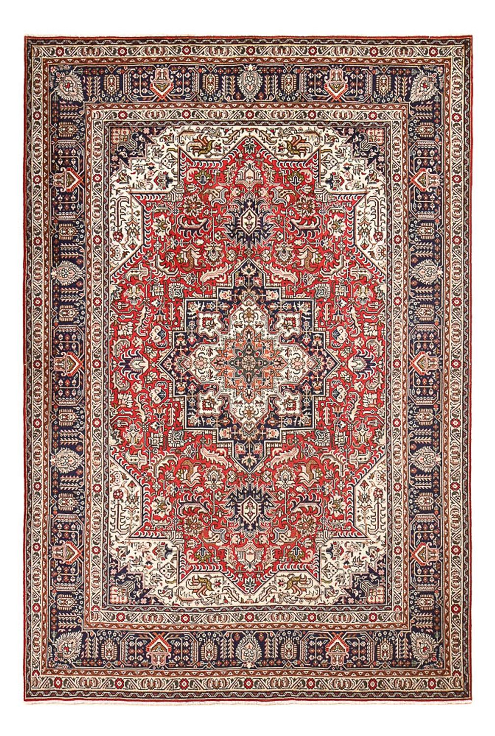 Perzisch tapijt - Tabriz - 295 x 200 cm - rood