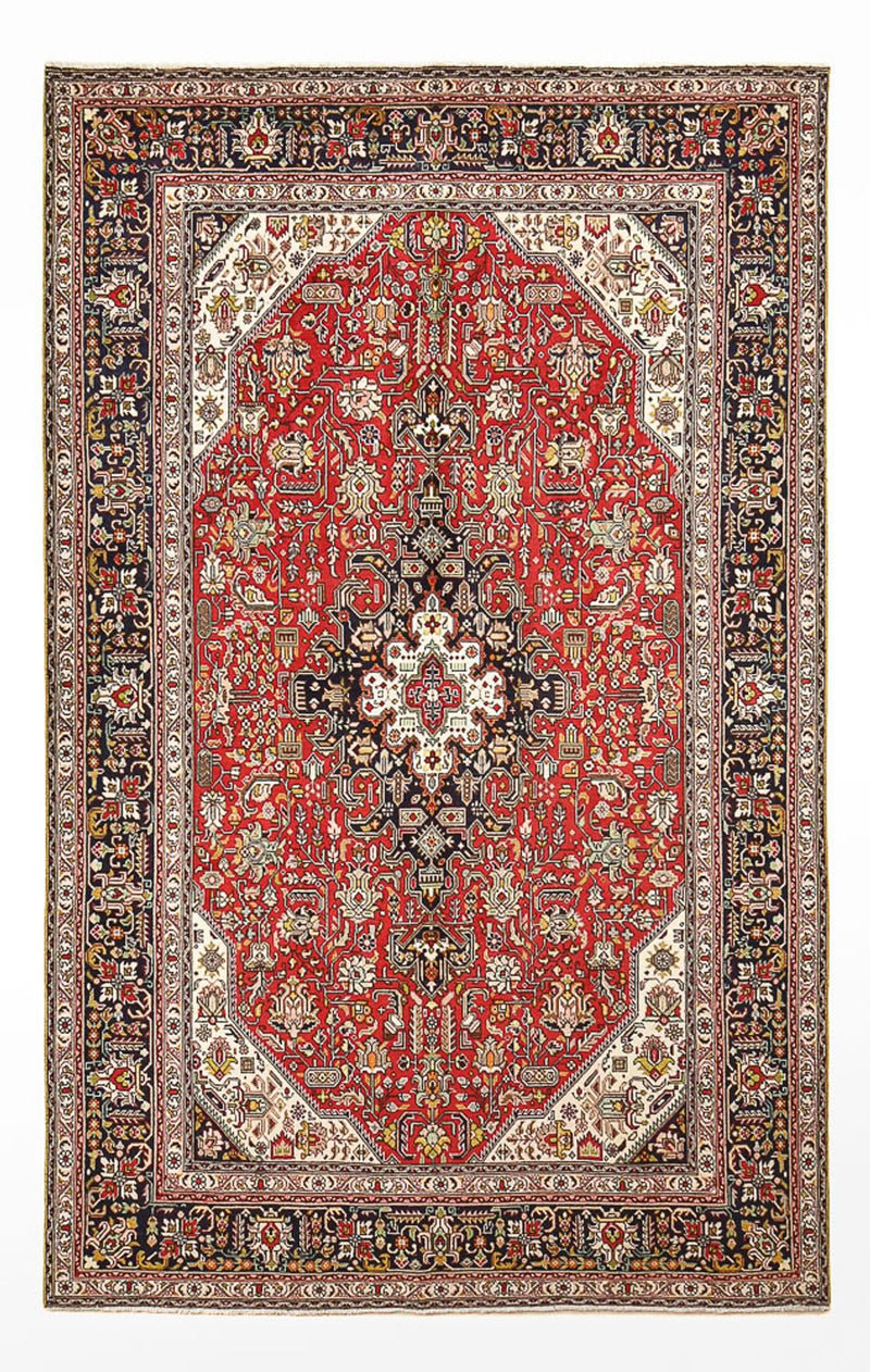 Perzisch tapijt - Tabriz - 320 x 203 cm - rood