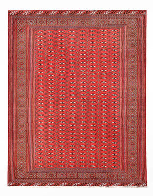Turkaman tapijt - 340 x 259 cm - rood