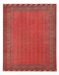 Turkaman tapijt - 340 x 259 cm - rood