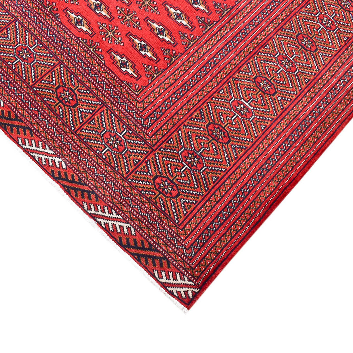 Turkaman tapijt - 340 x 259 cm - rood
