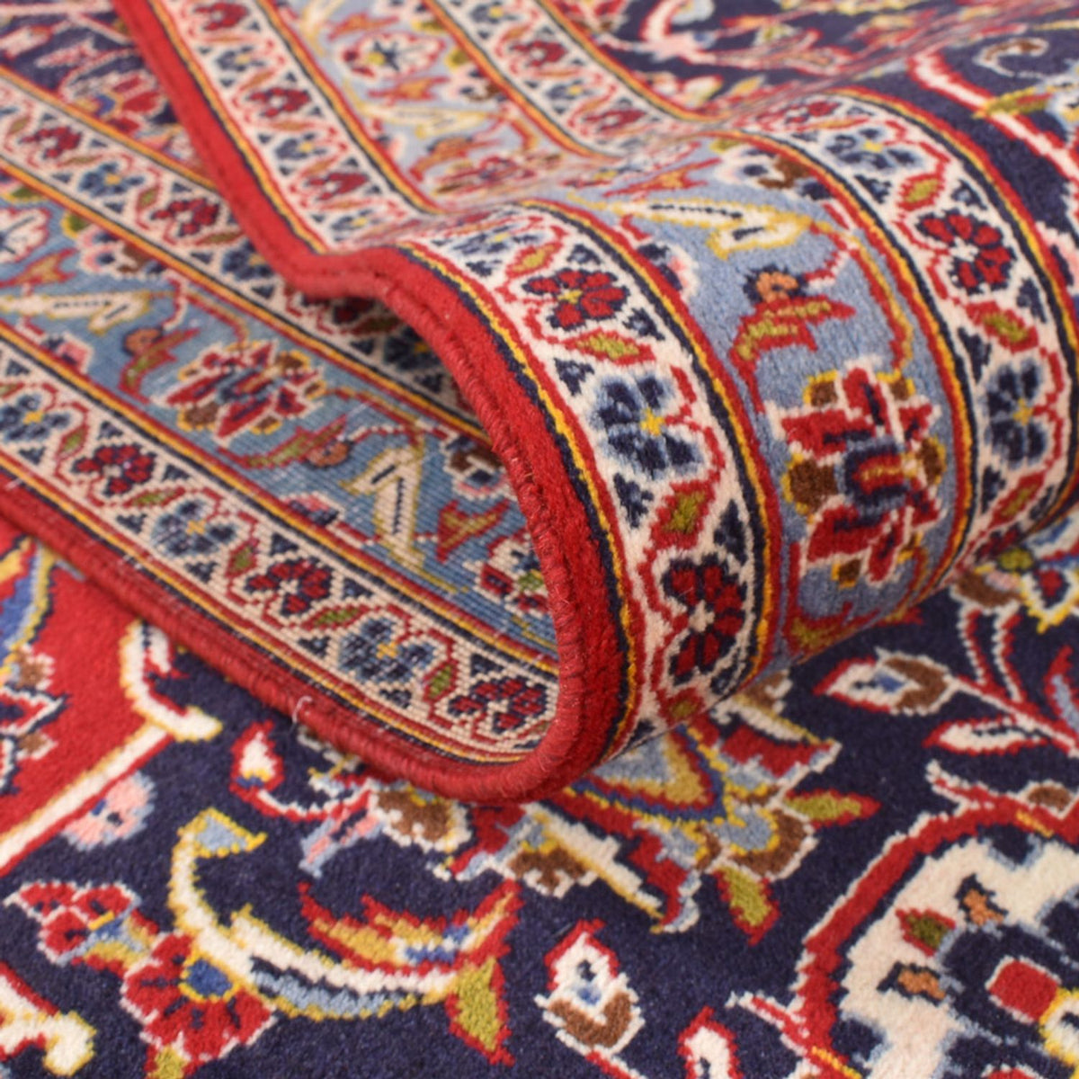 Perzisch tapijt - Keshan - 393 x 294 cm - rood