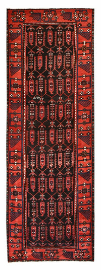 Loper Perzisch Tapijt - Nomadisch - 303 x 104 cm - rood