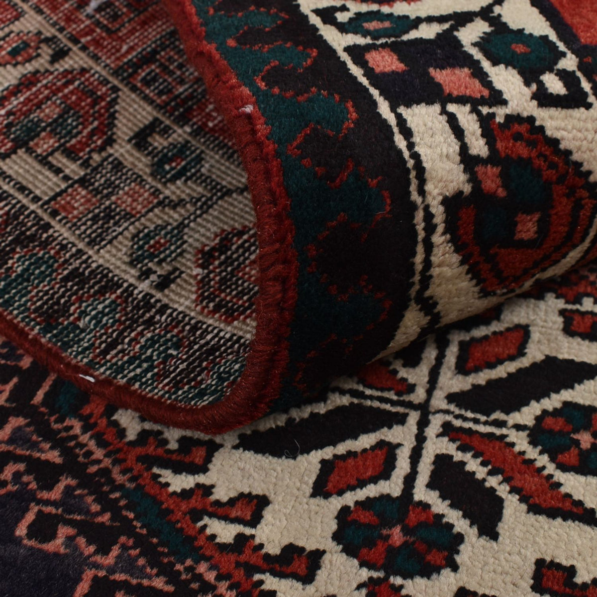 Loper Perzisch Tapijt - Nomadisch - 318 x 100 cm - donkerrood