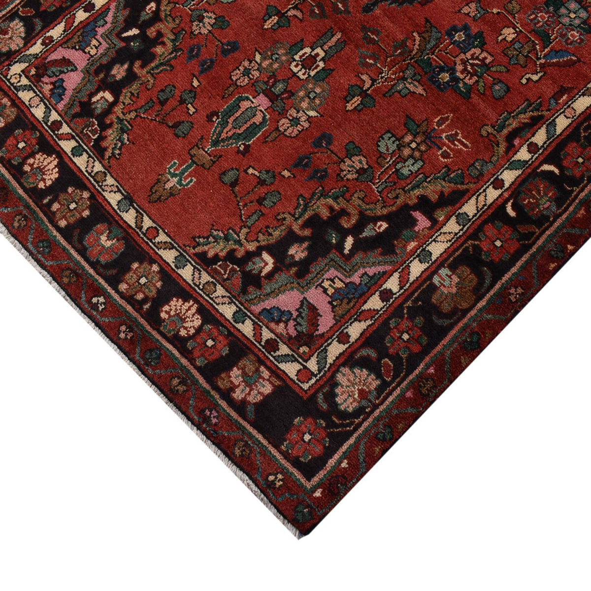 Loper Perzisch Tapijt - Nomadisch - 420 x 107 cm - rood