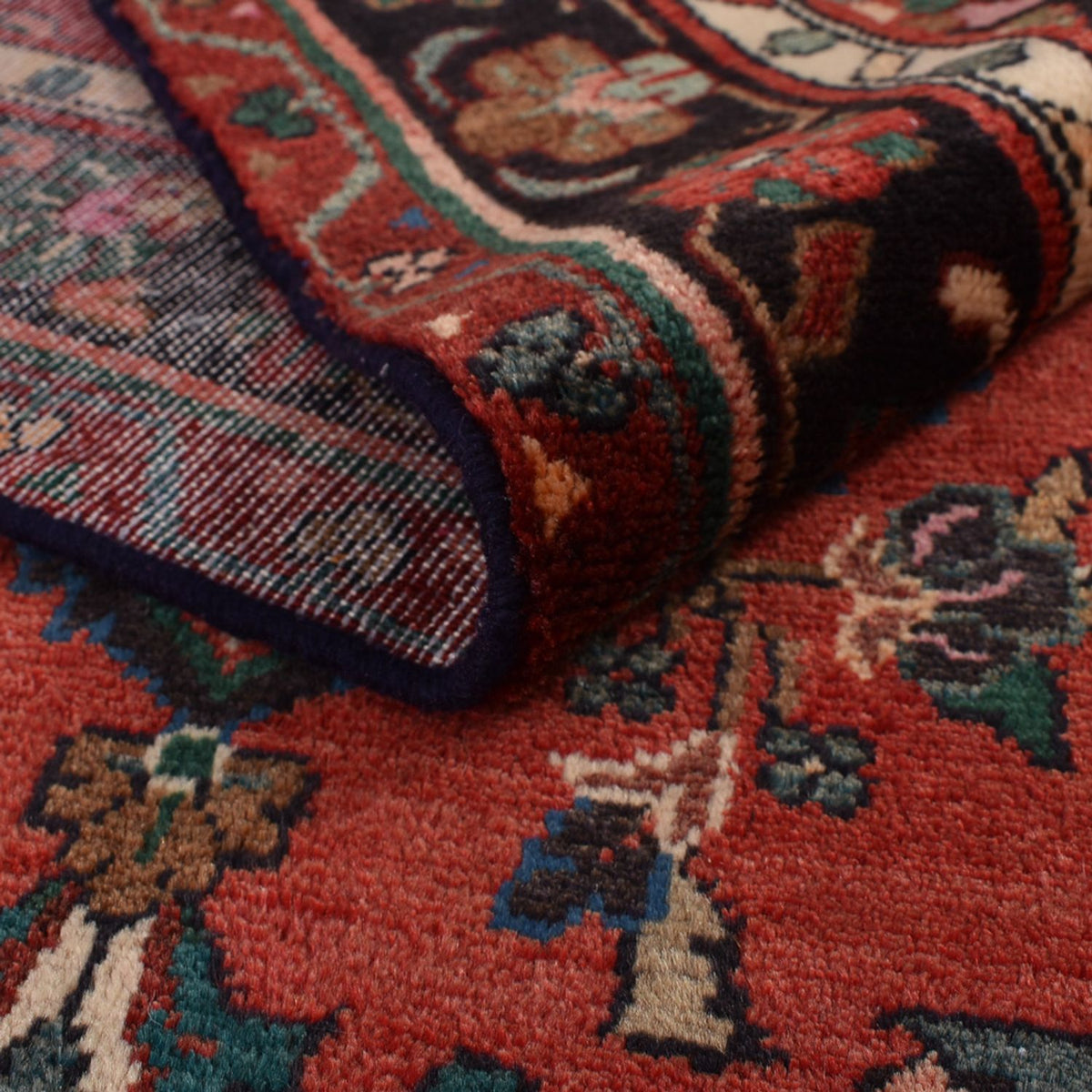 Loper Perzisch Tapijt - Nomadisch - 420 x 107 cm - rood