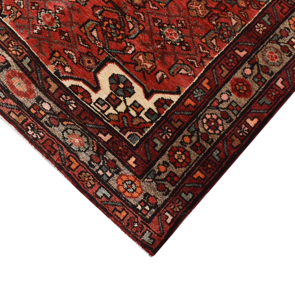 Loper Perzisch Tapijt - Nomadisch - 311 x 119 cm - rood