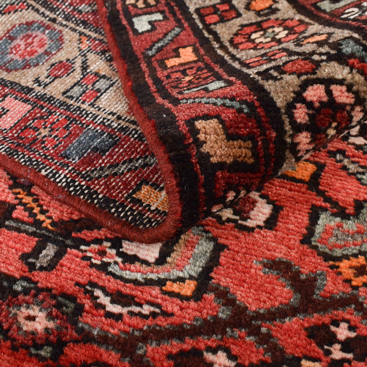 Loper Perzisch Tapijt - Nomadisch - 311 x 119 cm - rood