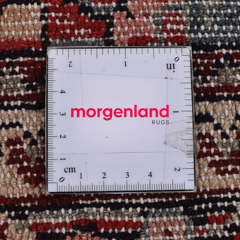 Loper Perzisch tapijt - Tabriz - 398 x 110 cm - rood