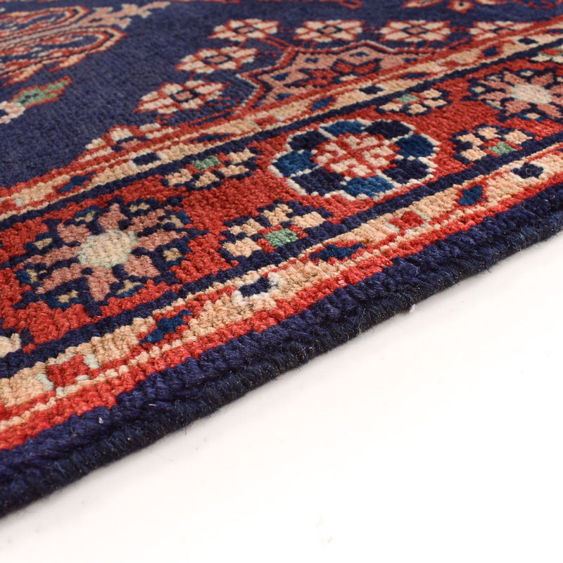 Loper Perzisch Tapijt - Nomadisch - 329 x 115 cm - donkerblauw